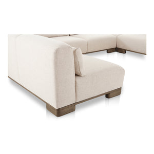 June U-Shaped Modular Sectional in Oatmeal