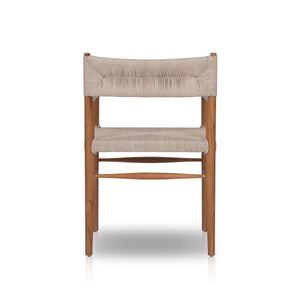 Lomas Outdoor Dining Armchair In Natural