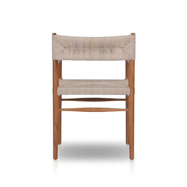 Lomas Outdoor Dining Armchair In Natural