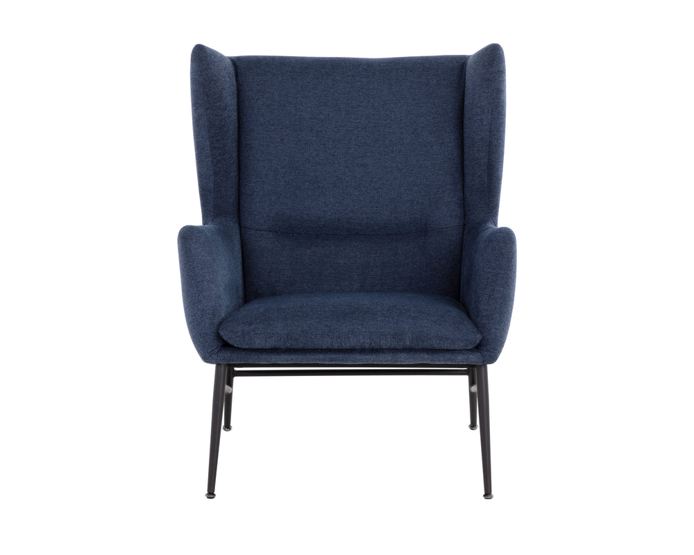 KASEN LOUNGE CHAIR - BELFAST NAVY