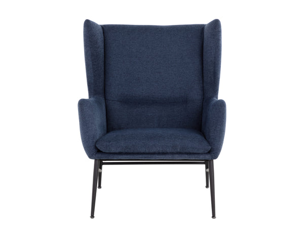 KASEN LOUNGE CHAIR - BELFAST NAVY