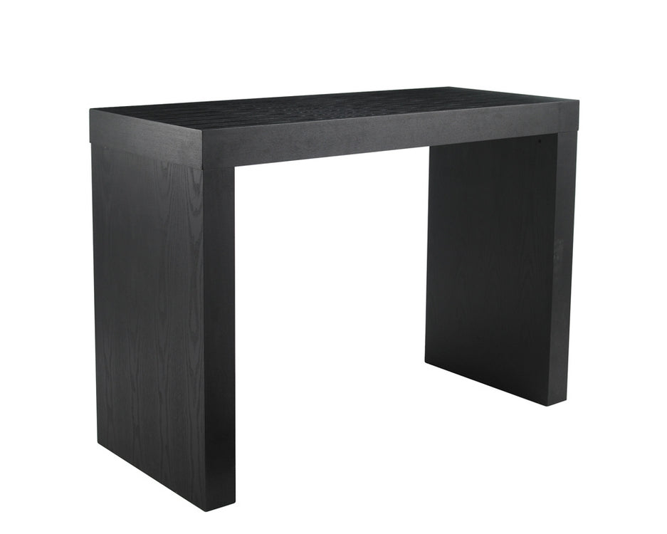 FARO C-SHAPE BAR TABLE - BLACK