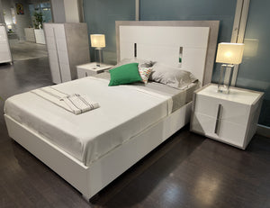 Ada Premium Chest in Cemento/Bianco Opac