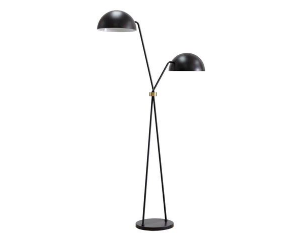 FAVEN FLOOR LAMP - BLACK
