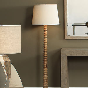 Revolution Wood Floor Lamp, Natural