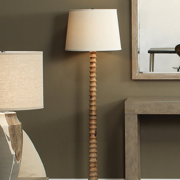 Revolution Wood Floor Lamp, Natural