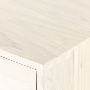 Trey Large Nightstand In Dove Poplar