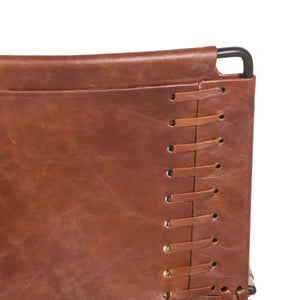 New York Arm Chair Tobacco Leather
