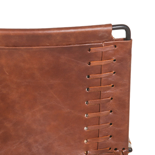 New York Arm Chair Tobacco Leather