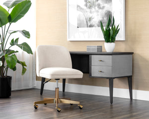 KENNA OFFICE CHAIR - BELFAST OATMEAL