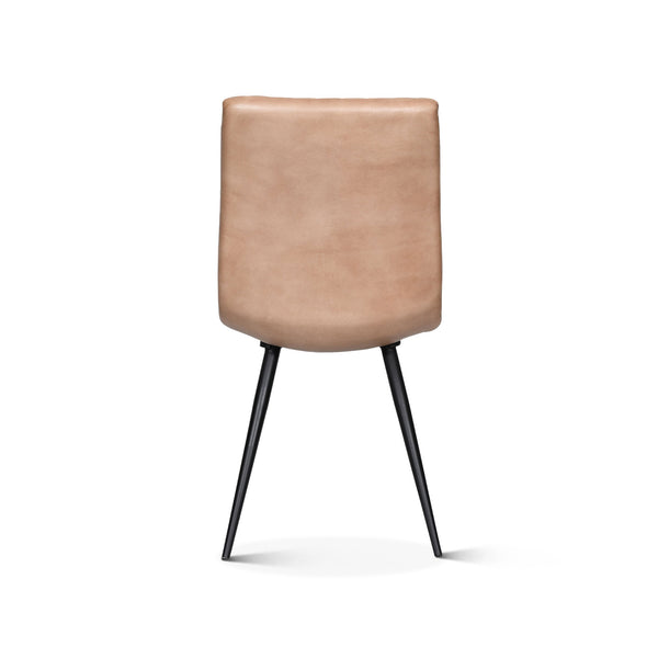 Chelsea Dining Chair, Antique Ivory Leather
