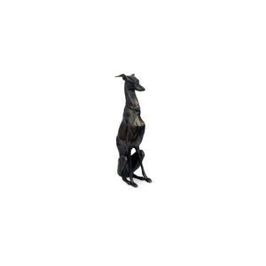 Moe's Duke Cast Aluminum Greyhound Sculpture