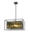 Infinity 12 Light Pendant in Misty Charcoal Finish