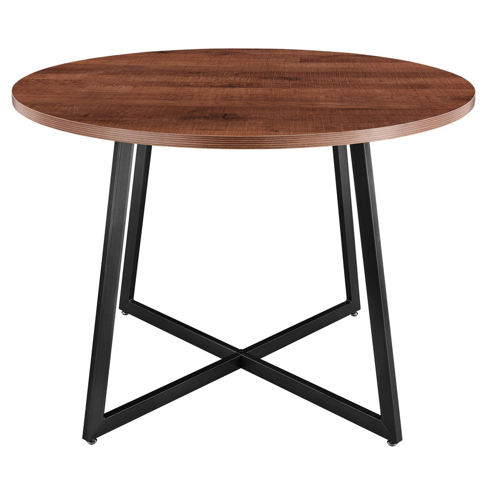Courtdale 42" Round Table In Gliese Brown