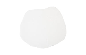 Log Coffee Table, Gel Coat White