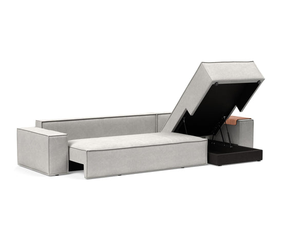 NEWILLA SOFA BED W/WIDE ARM RESTS, 57"X79"