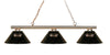 Sharp Shooter 3 Light Billiard Light in Polished Brass Finish
