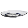 Silicone Nova Plate in Clear and Cobalt