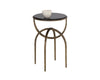 ALICENT END TABLE - BLACK MARBLE