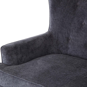 Clermont Chair-Soft Charcoal Grey