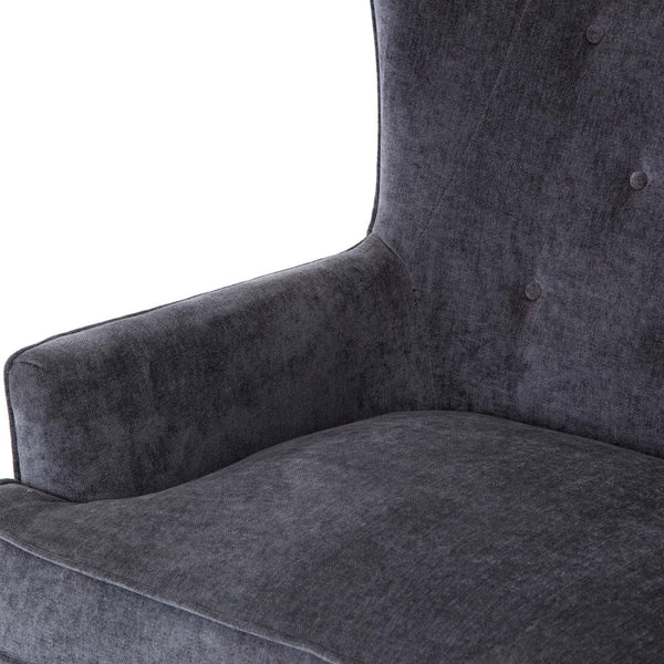Clermont Chair-Soft Charcoal Grey