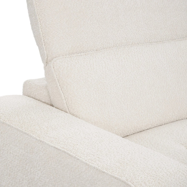 Darrow Upholstered Power Recliner Sofa with USB Ports - Ivory