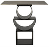 Shape Side Table, Black Steel