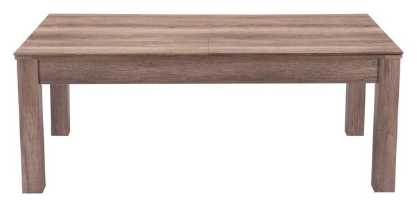 Bonkers 3 In 1 Table Brown With Pool Accessories