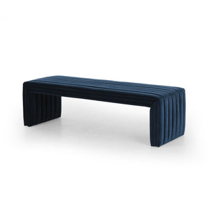 Augustine Bench - Sapphire Navy