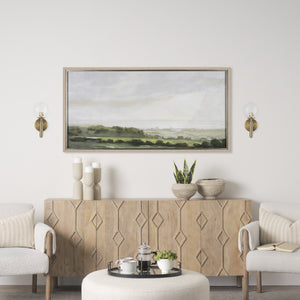 Britton Gold Metal w/ Clear Glass Globe 1-Light Wall Sconce