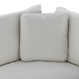 Stevie 3Pc Sectional Sofa In Anders Ivory