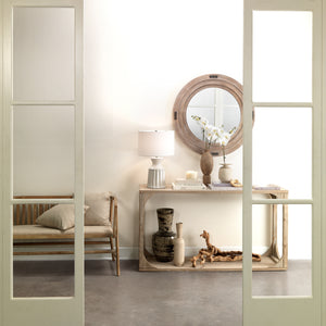 Grayson Wood Settee