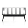 Lewis Dining Bench - Black Oak