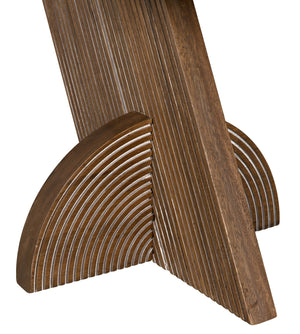Saturn Side Table, Dark Walnut