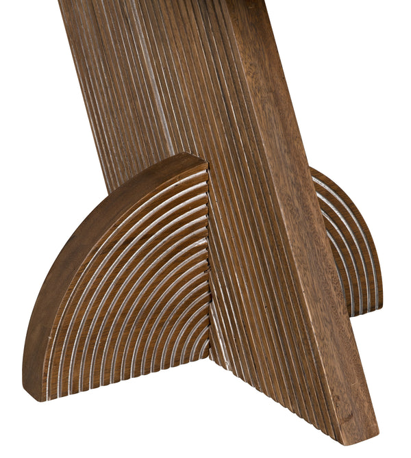 Saturn Side Table, Dark Walnut