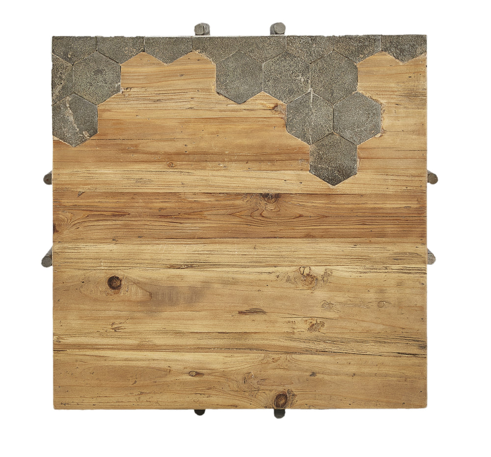 Honeycomb End Table