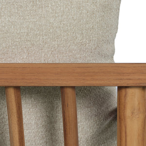 Irvine Outdoor Chair in Natural Teak