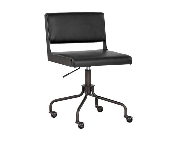 Davis Office Chair - Black - Black