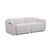 Ostend Upholstered Power Recliner Sofa with Headrest - Gray
