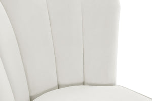 Anita Stool In Cream Velvet