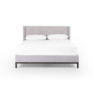 Newhall Queen Bed In Plushtone Linen