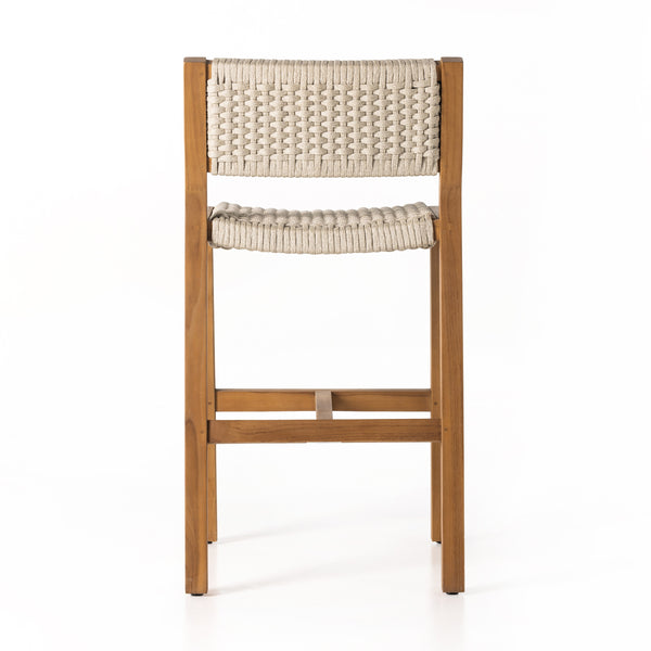 Delano Outdoor Counter Stool In Natural