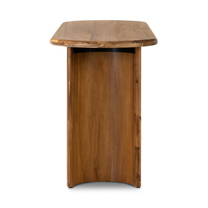 Paden Large Console Table In Sandy Acacia