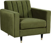 Kristin Chair In Olive Velvet