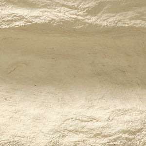 Landscape Cotton Mache Large Decorative Bowl, Cream