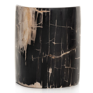Kos End Table In Dark Petrified Wood
