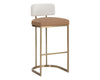 LARISSA BARSTOOL - NAPA COGNAC / RHEA LIGHT BARLEY