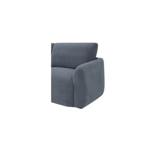 Moe's Callie 68" Sofa in Slate Blue