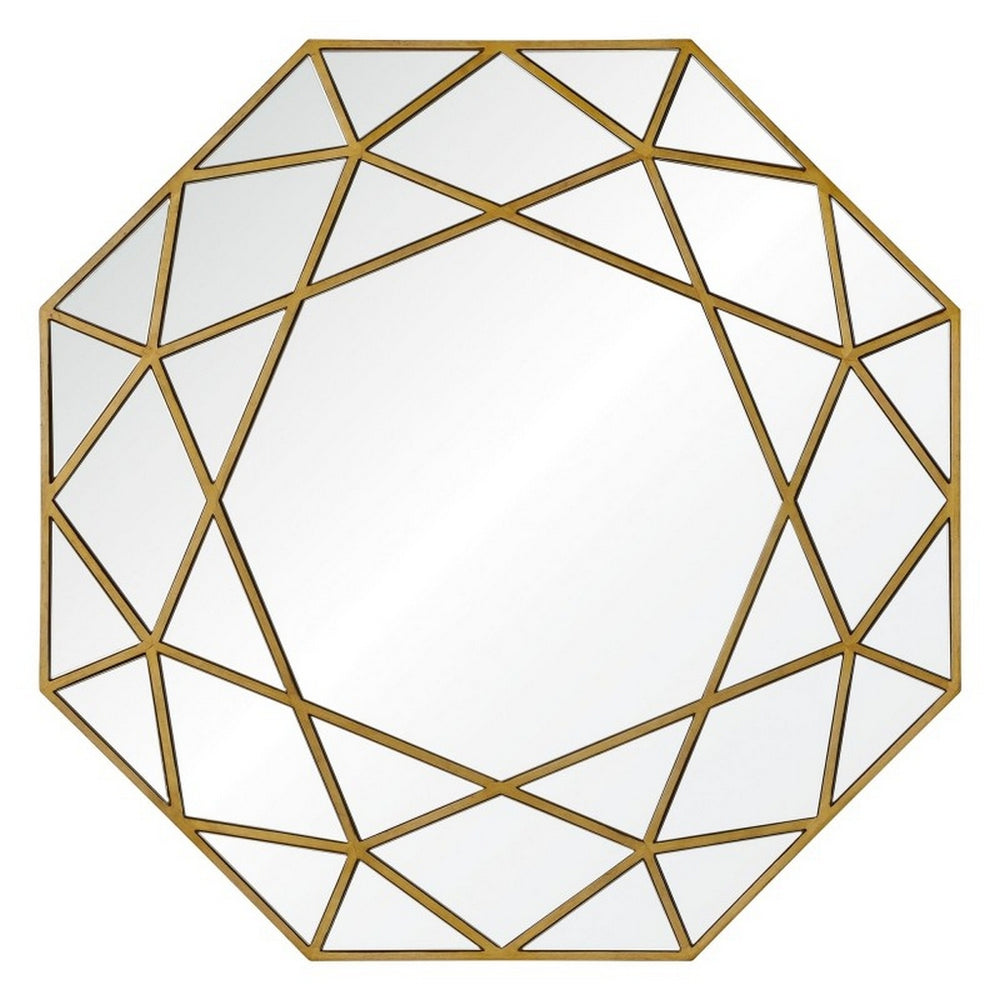 Deloro Mirror In Gold