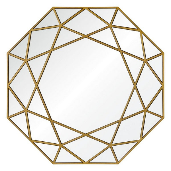 Deloro Mirror In Gold